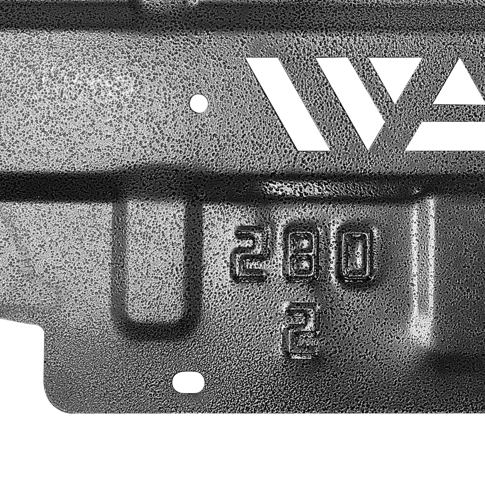 Lower Front Splash Shield Protector Underbody for 2018-2022 Ford F-150 3D Alloy