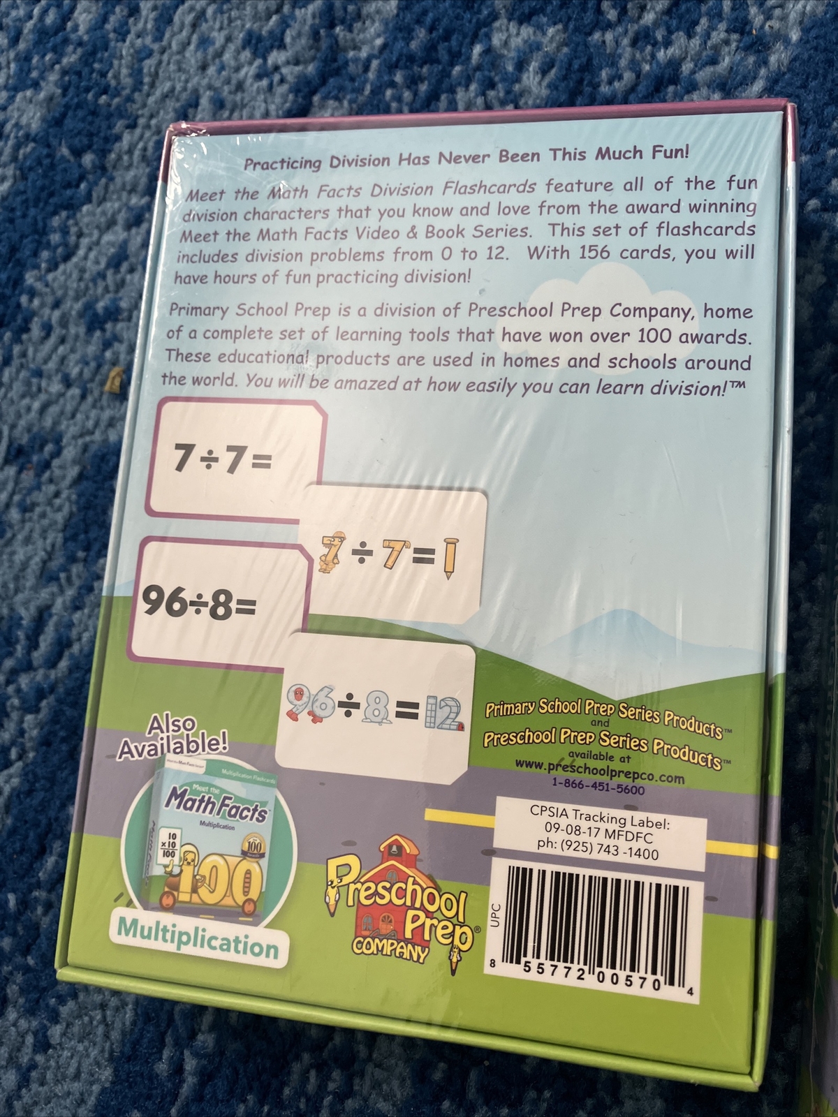 Meet The Math Facts Flashcards Multiplication And Division NEW/SEALED
