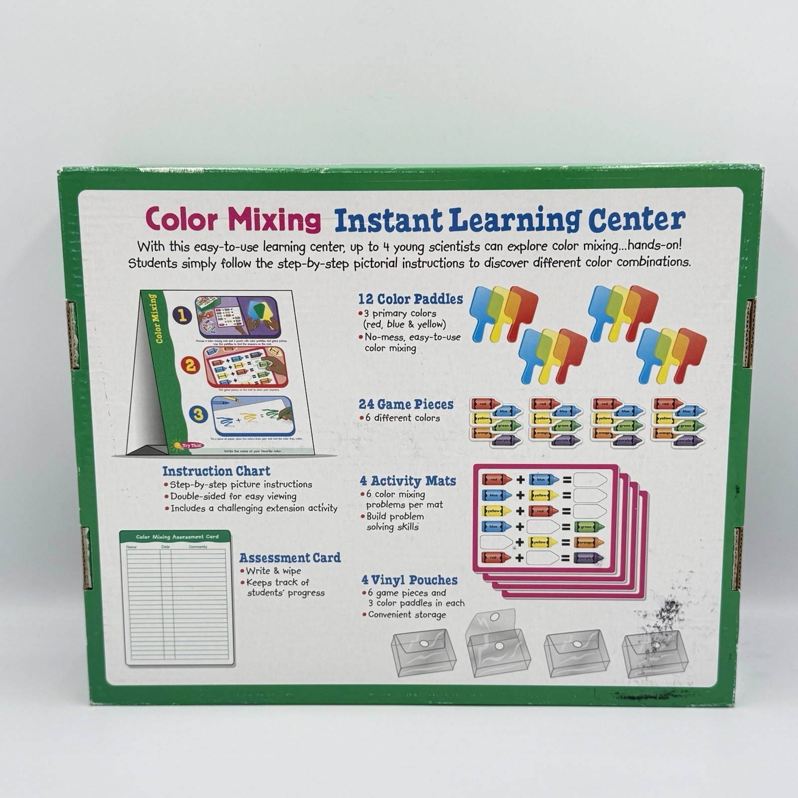 Lakeshore Instant Learning Center COLOR MIXING TT698 Science Ages 4+ COMPLETE