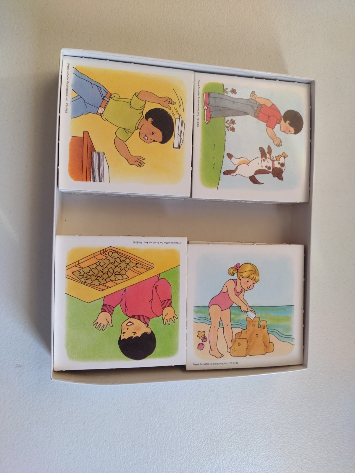 Frank Schaffer 3-Scene Sequencing Cards 16 Sets FS-3752 1998 complete Ages 3-6