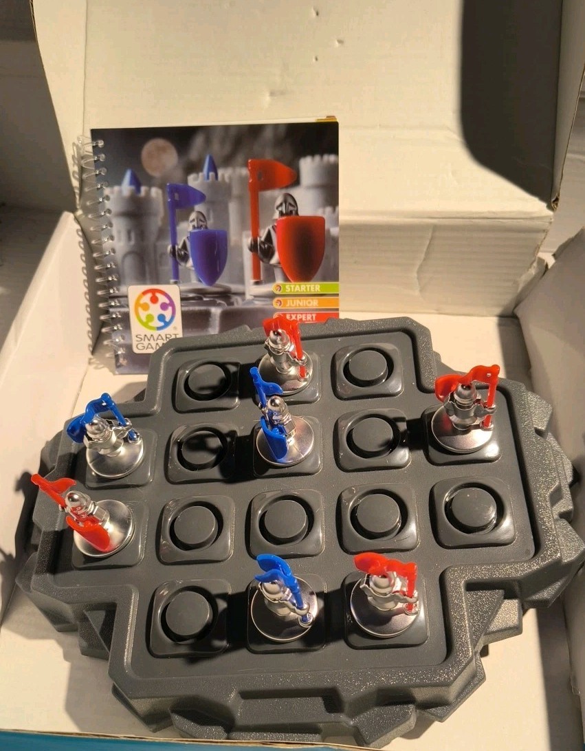 Walls & Warriors Logic Puzzle Smart Game Board Challenge Stem Single Player READ