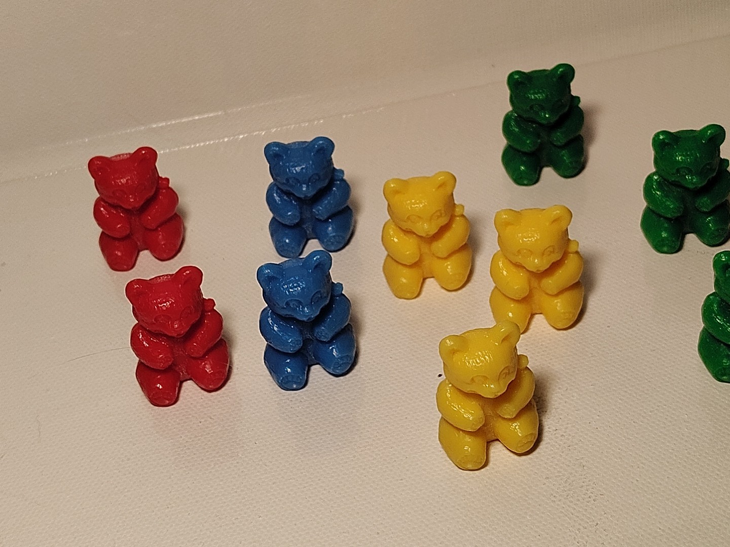 10 Lakeshore Learning Plastic Bears Counters Counting Color & Sorting Toy Math