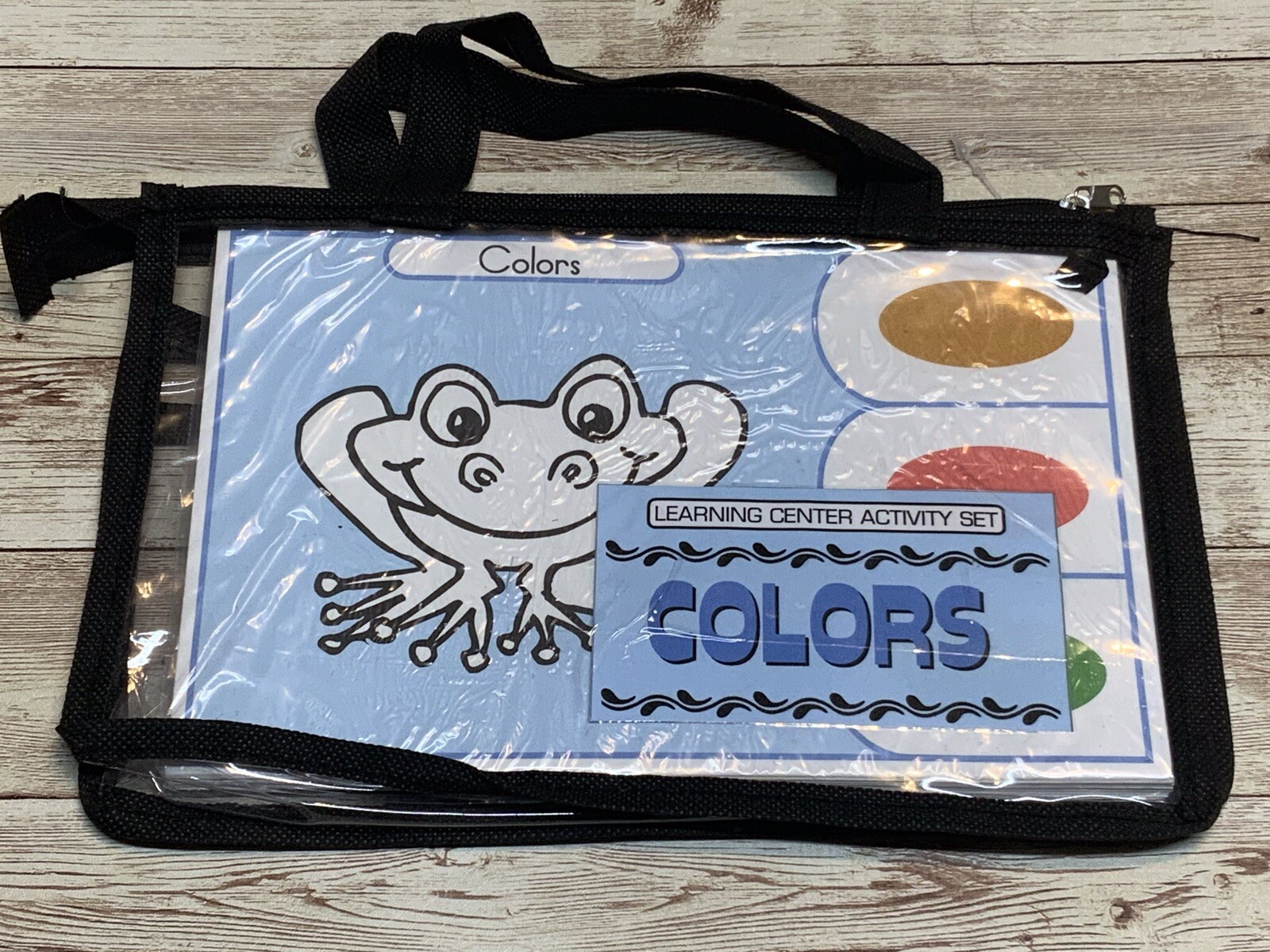 Learning Center Activity Set – Colors – Clothespin Learning Center