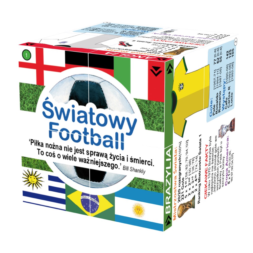 ZooBooKoo Polish World Football Top Teams and Statistics Cubebook Learn Play