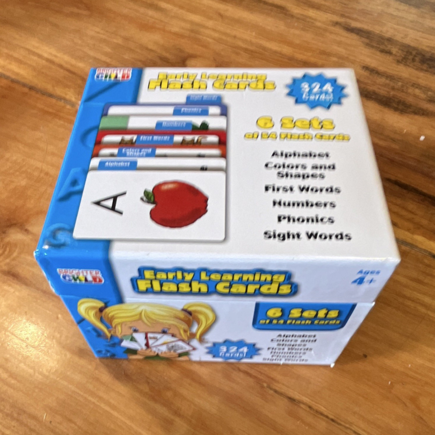 Teacher Created Resources Early Learning Flash Cards, Alphabet Letters, Ages 3-4
