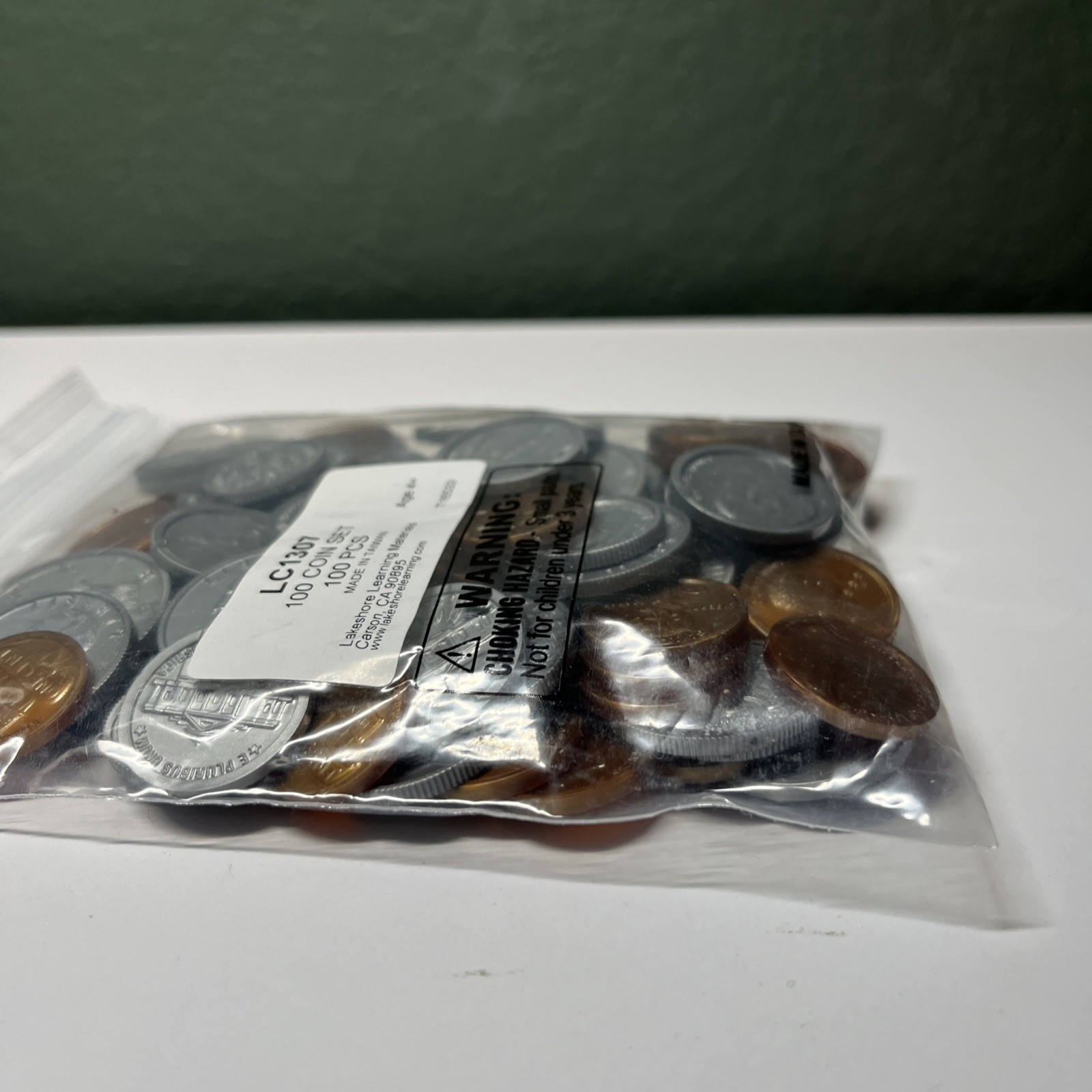 New In Bag, Lakeshore Starter Cash Pack, Bill Set & 100 Pcs Coin set, Education