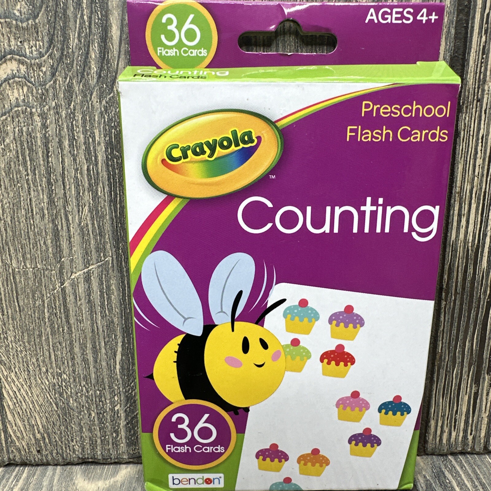 Crayola Counting Preschool Flash Cards Bendon