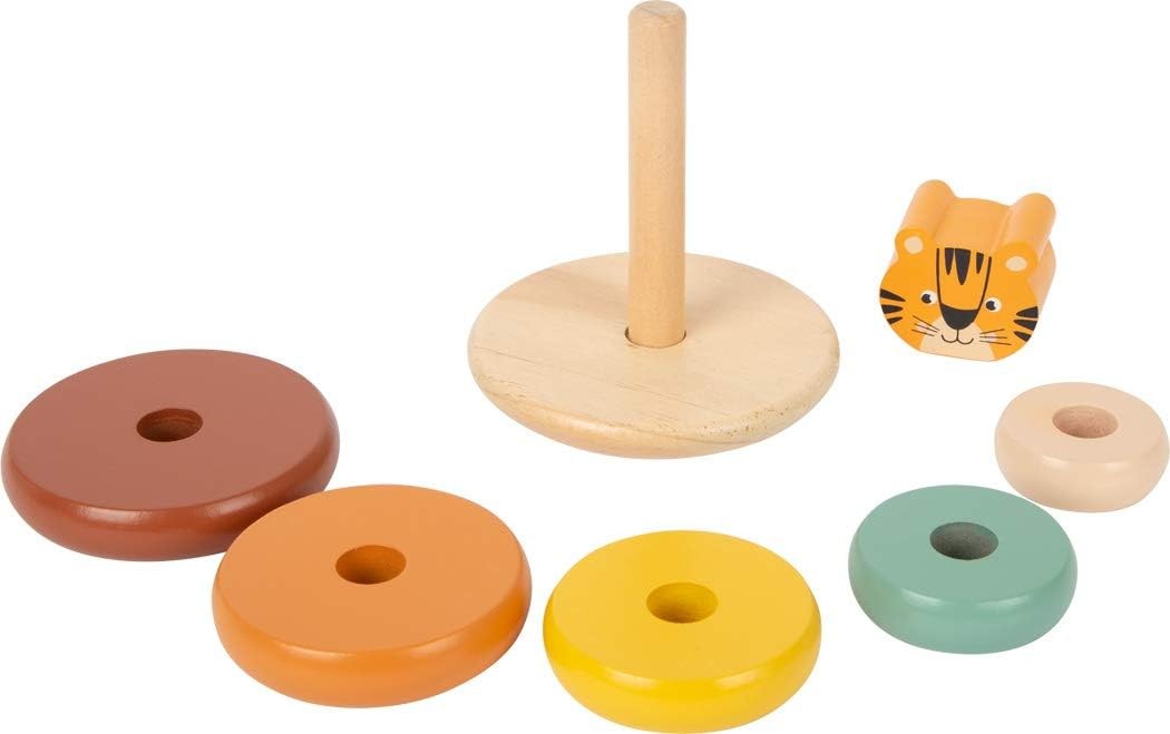 Small Foot 11706 Animals Toys, Multi-Coloured, Height: Approx. 14 cm Ø Approx. 9