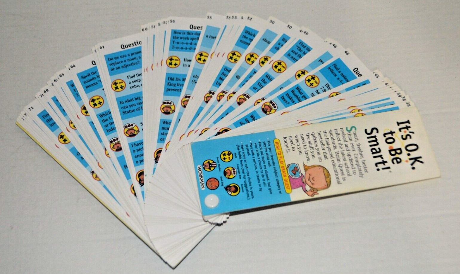 Brain Quest Grade 2 Ages 7-8 Two decks with 1000 Questions and Answers