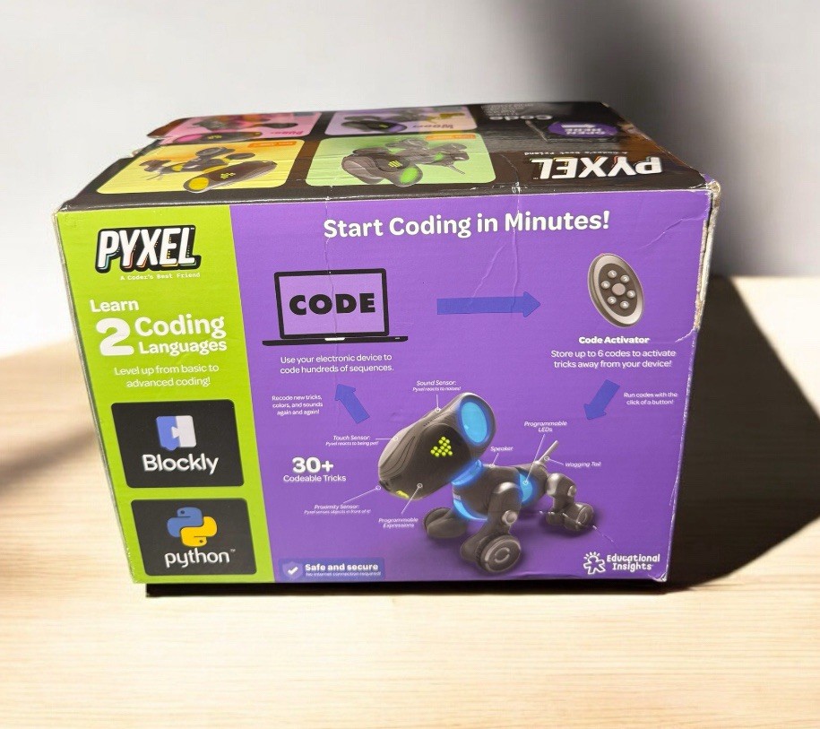 Educational Insights PYXEL A Coder’s Best Friend – Coding Robots for Kids