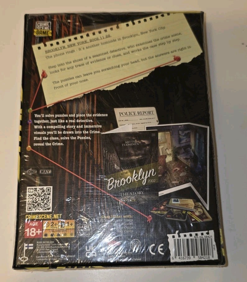 Crime Scene Game – Brooklyn 2002
