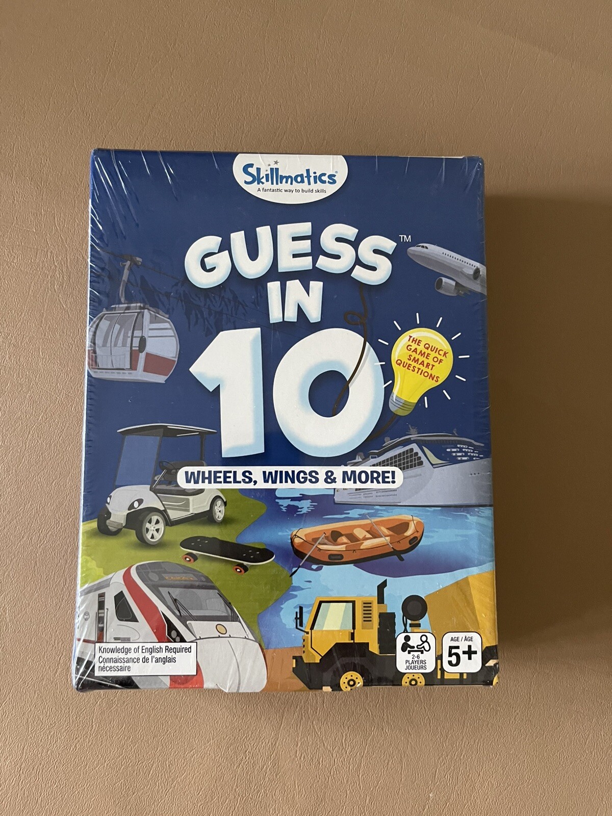 Skillmatics Guess In 10 Wheels, Wings & More Educational Card Game, Age 5+ New