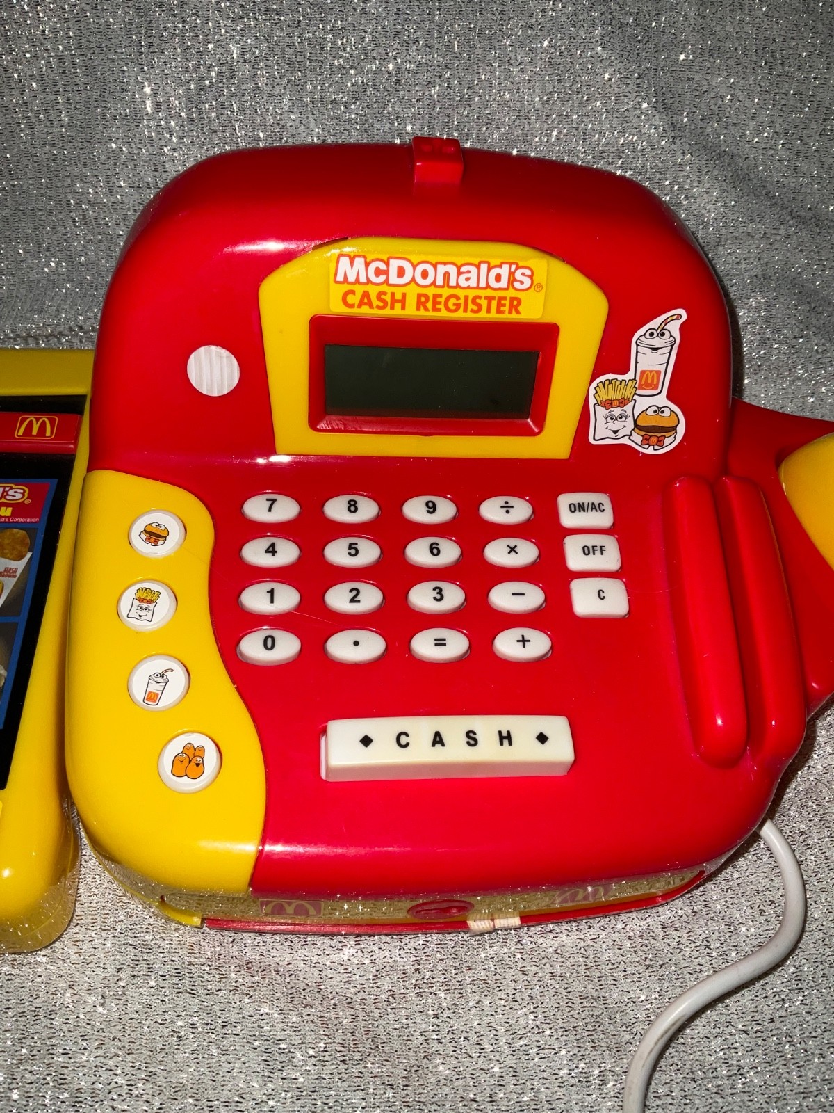 McDonald’s Cash Register Toy 2004 Educational Used – NO KEY-DRAWER DOES NOT OPEN