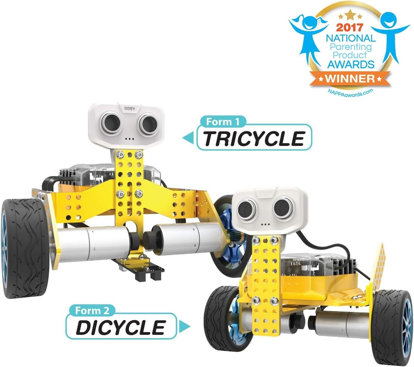 Tomo 2 in 1 Stem Robotic Kit DR-01Y Transformable and Programmable APP Robot