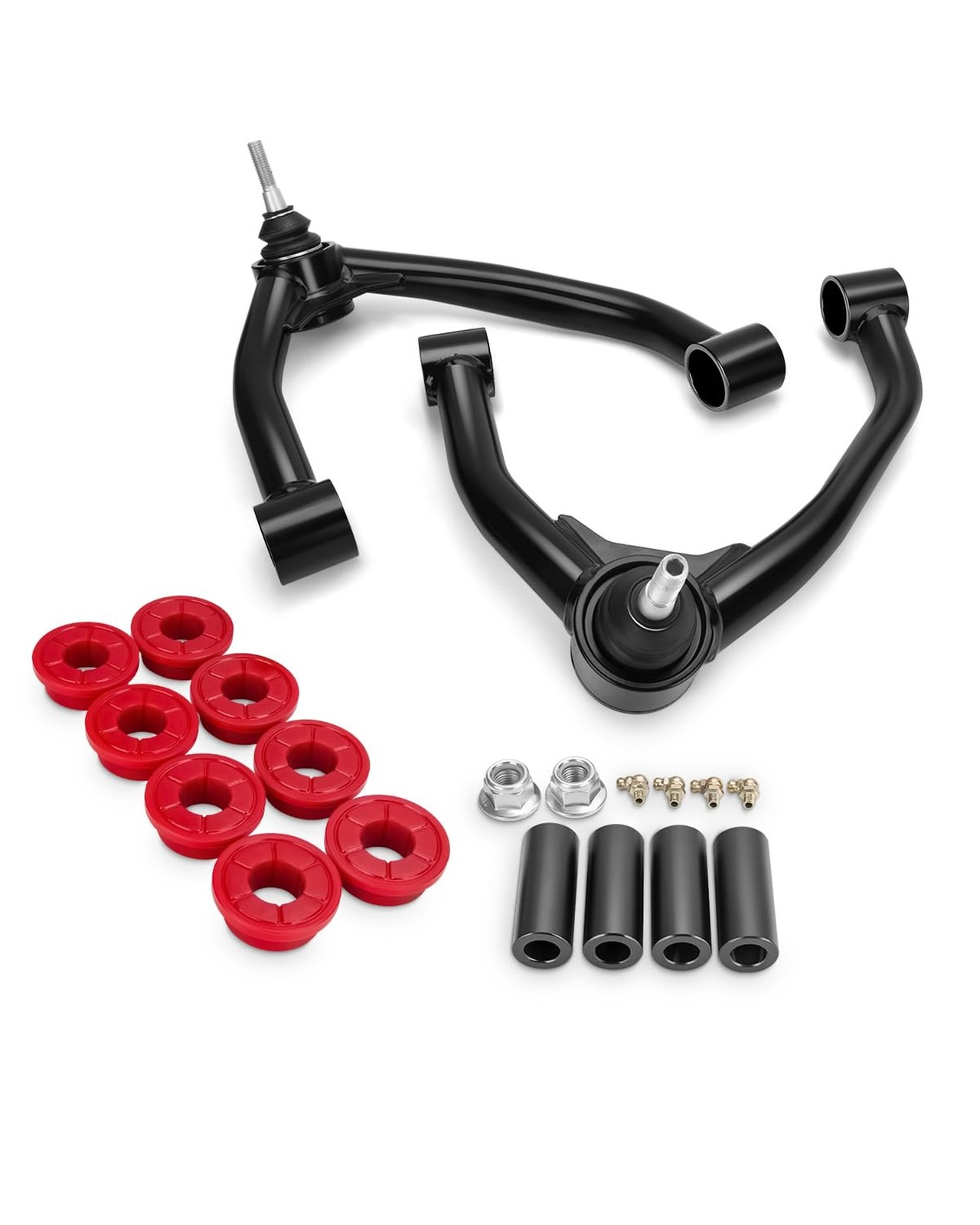 Upper Control Arms 2-4″ Lift for 2007-2018 Silverado 1500/Sierra 1500, dynofi…