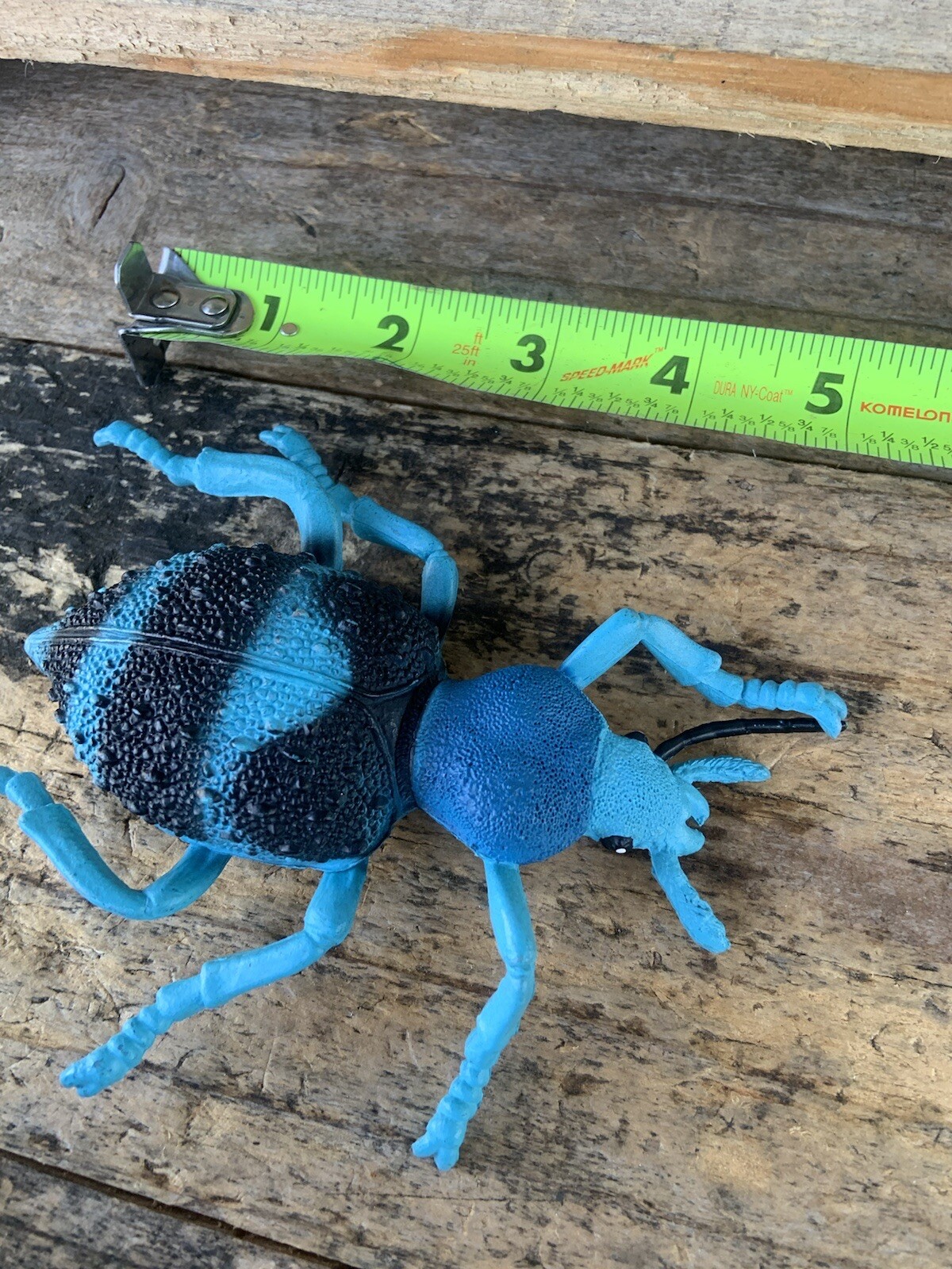 Vintage Plastic Beetle Weevil Toy- Aquarium Decor- VW- Old School- China