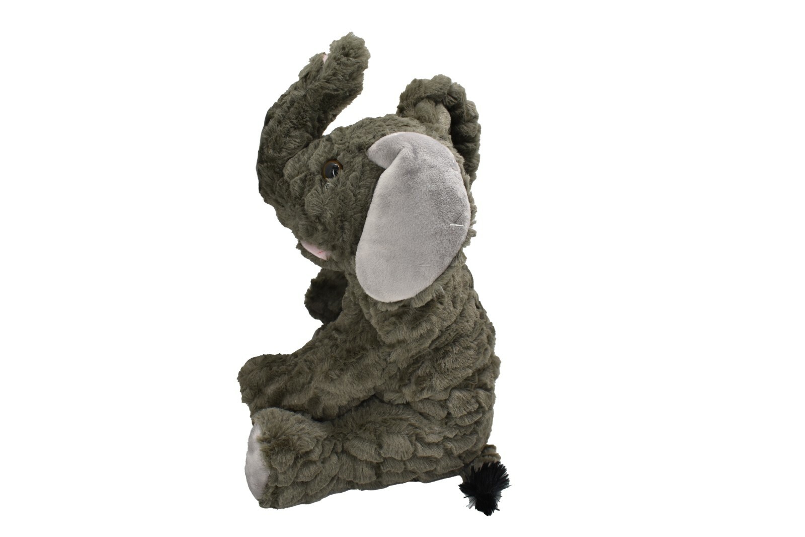 Elephant Hand Puppet Realistic Cute Stuffed Animal Plush Toy, Gift 12″ PZ010