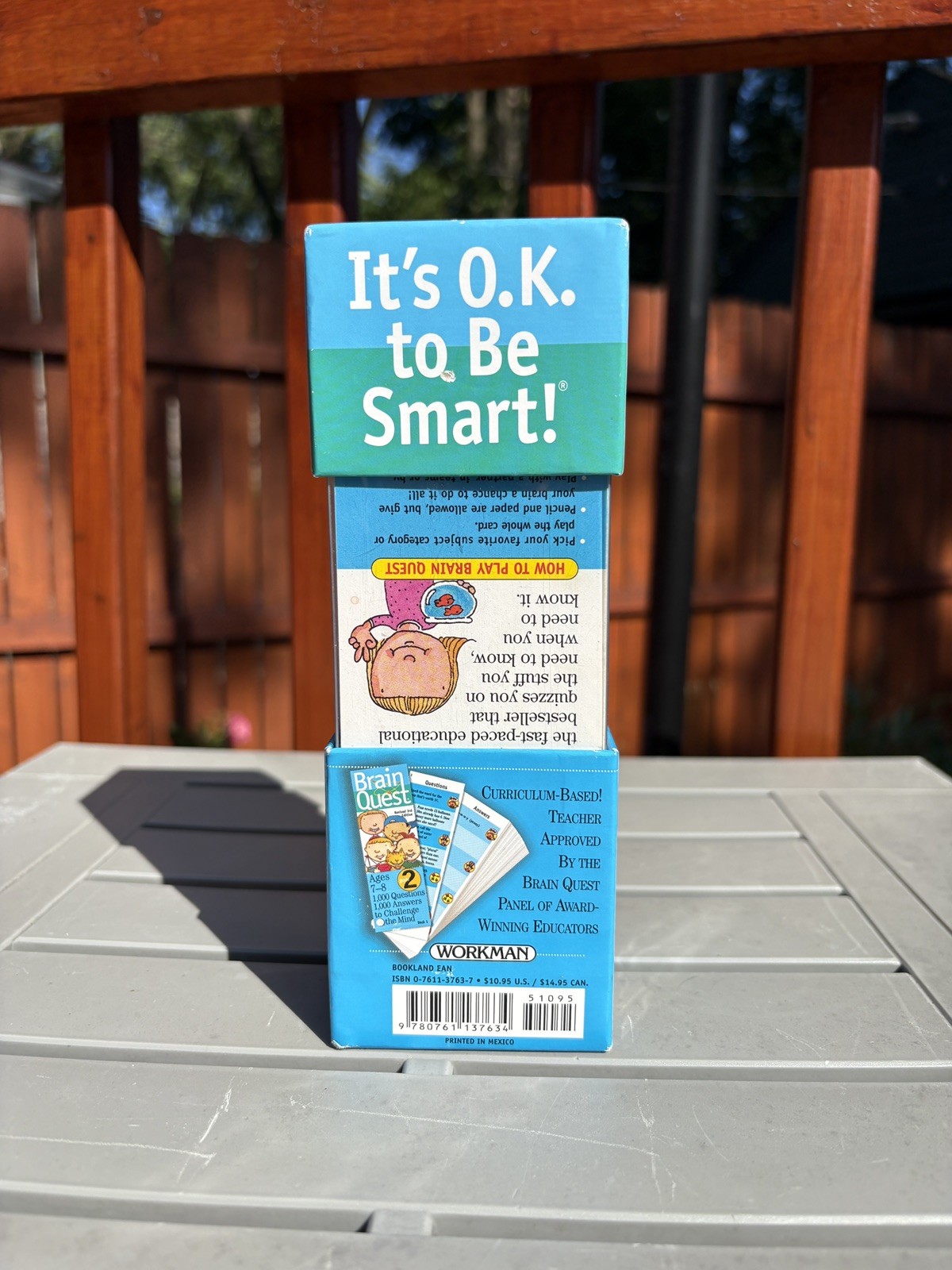 Brain Quest Grade 2 Flash Cards Deck 1 & 2 Ages 7 & 8 1000 Questions & Answers