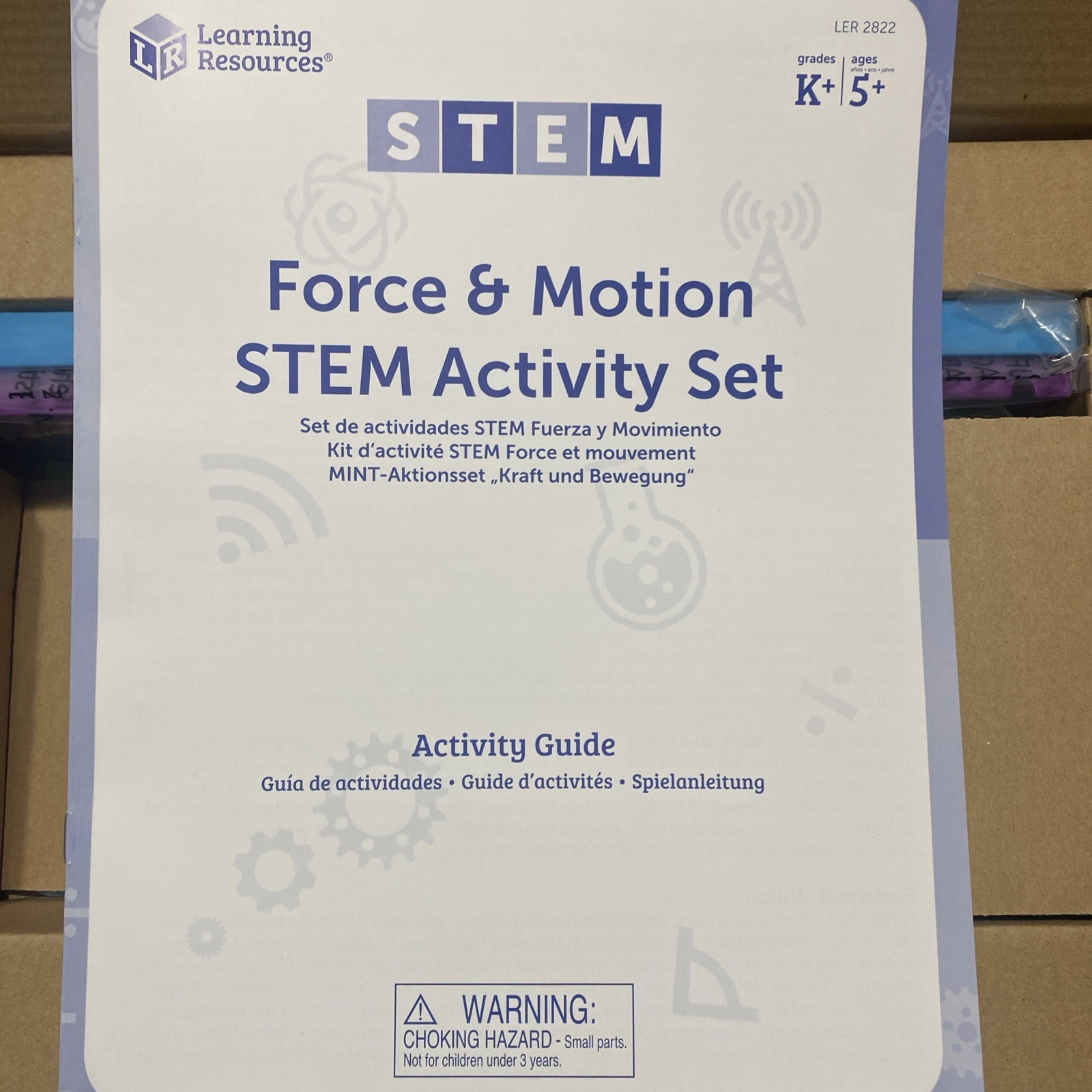 Learning Resources STEM Force & Motion Activity Set – BRAND NEW