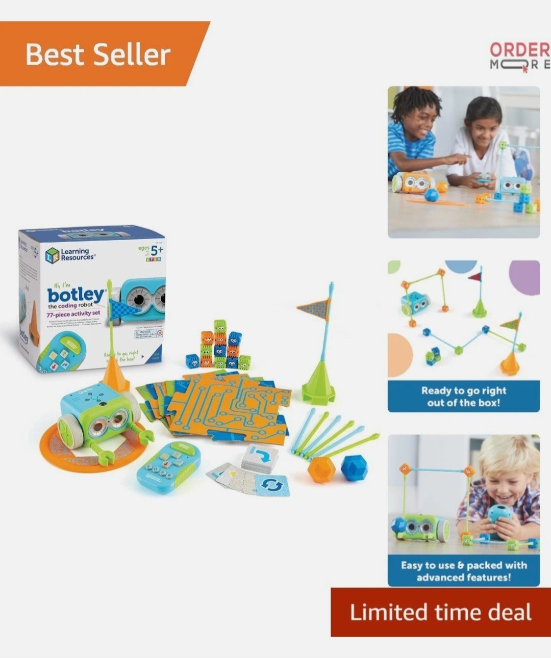 New – Learning Resources Botley the Coding Robot – Ages 5+ | 1 player