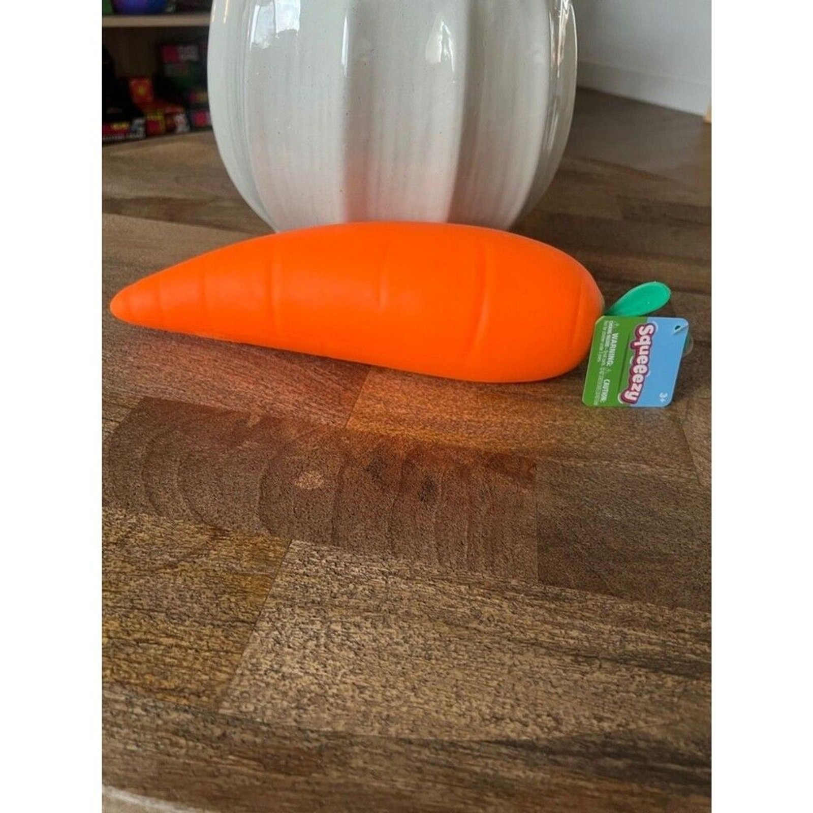 Toymendous Squishy Carrot & Banana Bundle – Jumbo 12.5 inch