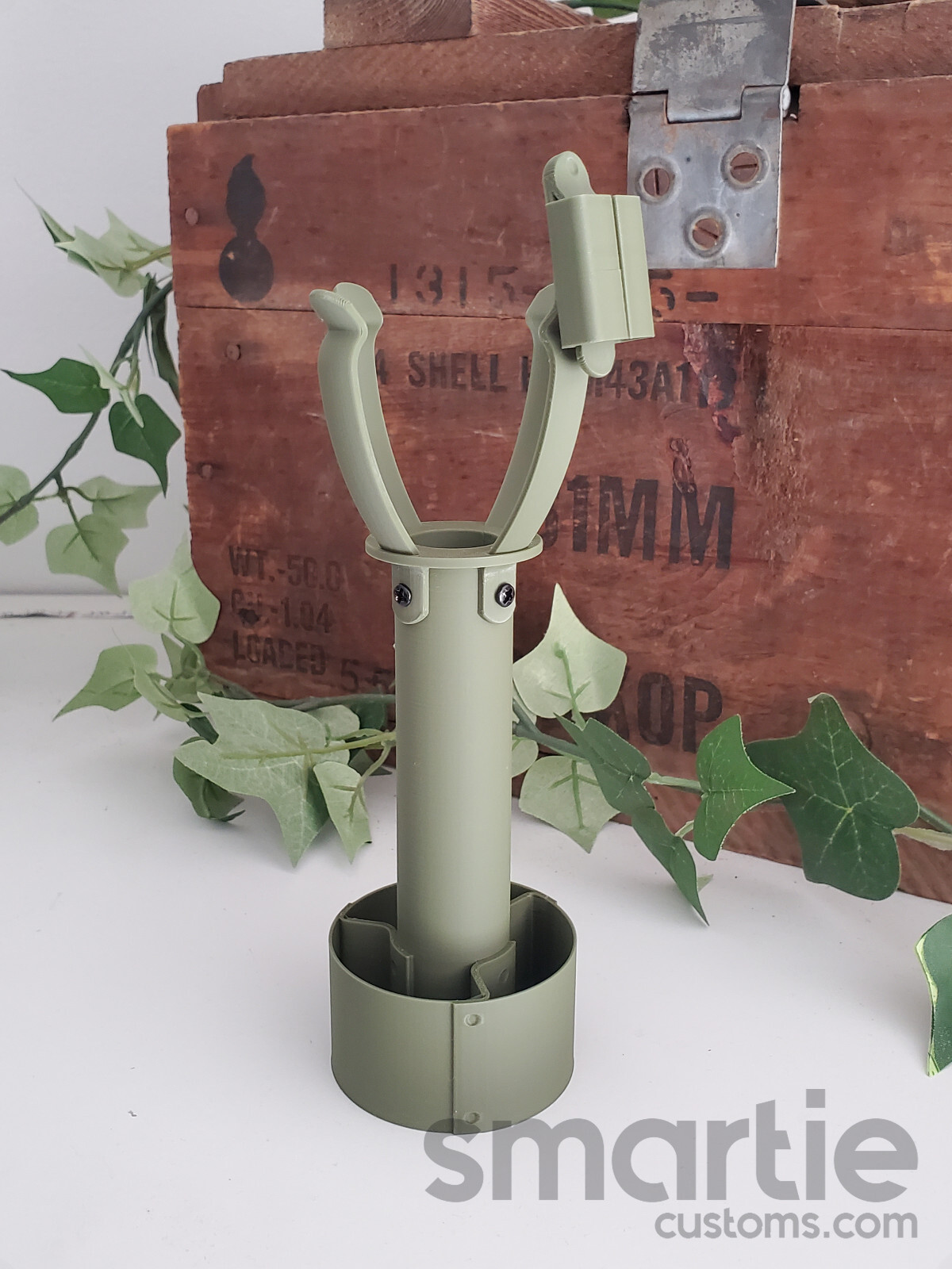 DUMMY WW2 Era M1 Rifle Grenade Adapter MK2 Frag – Accurate Size Plastic Replica
