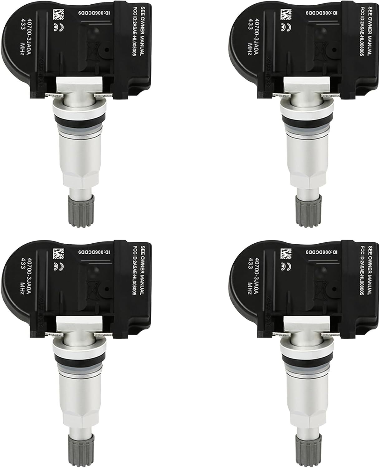 TPMS Sensor 433MHz Compatible for Infiniti Nissan Tire Pressure Monitoring