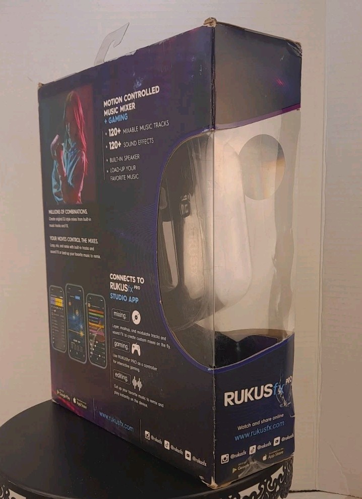 Just Play RUKUSfx PRO Handheld Electronic Game Includes Bonus Silicone Skin New