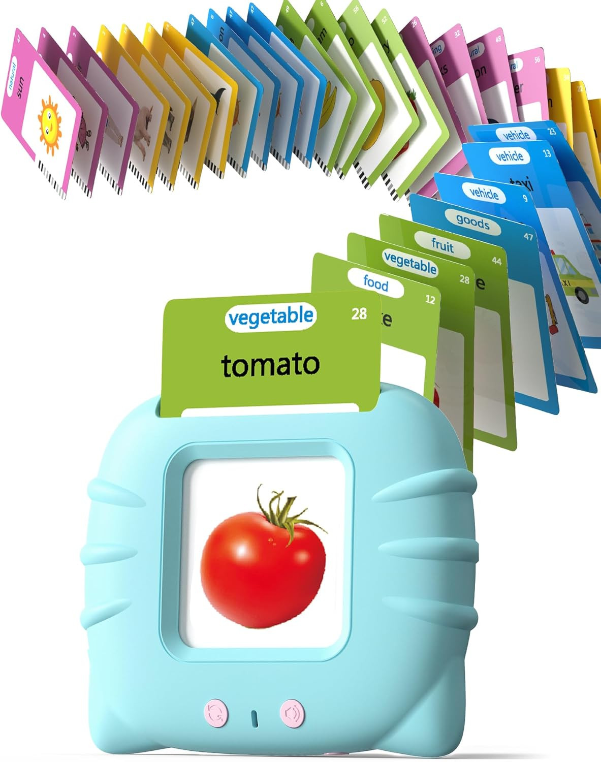 Talking Flash Cards for Toddlers 1 2 3 4 Year Olds Language Learning with 224 Wo