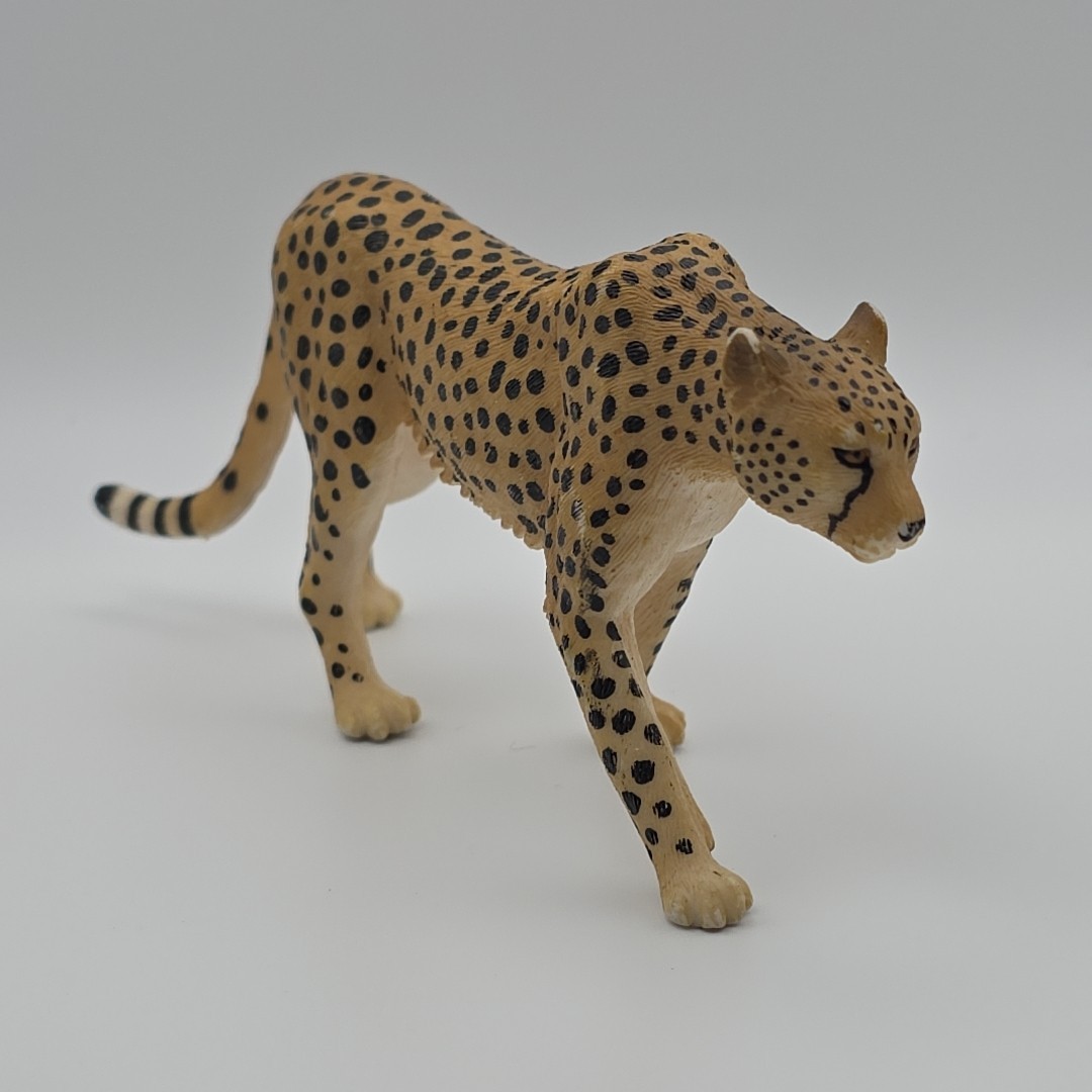 Cheetah, Cat, Africa, Very Realistic Rubber Figure, Model Hand Painted MOJO