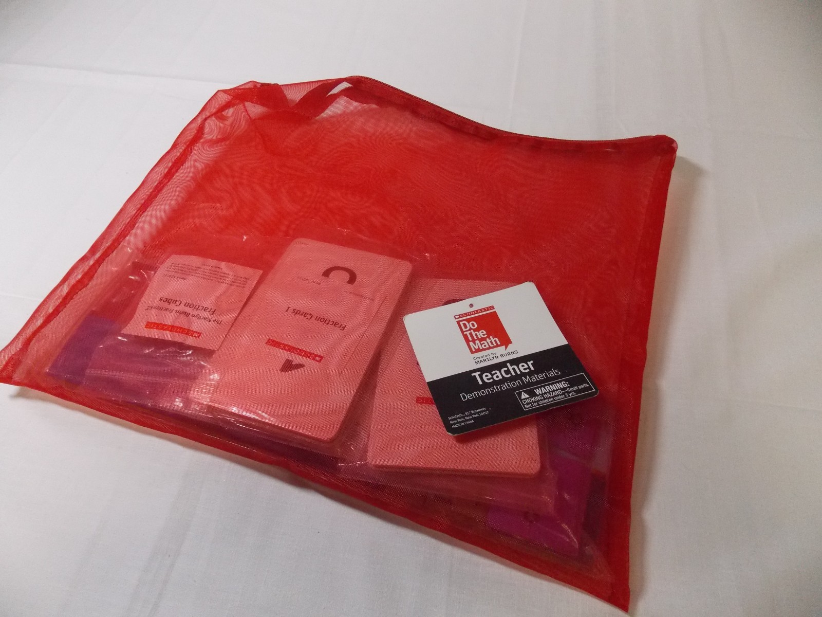 Scholastic Do the Math Fractions (A) Teacher Demonstration Materials