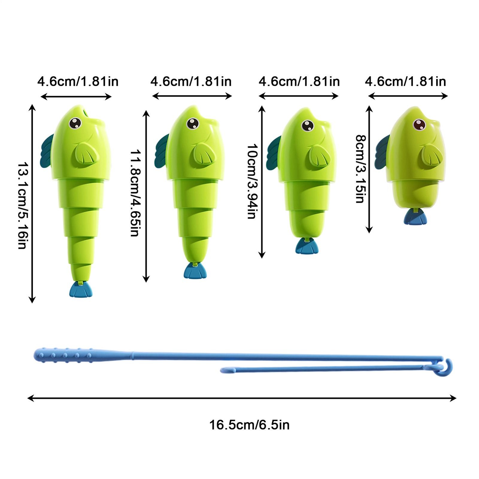 Telescopic Fishing Game For Kids Who Can Catch Longest Fish Game
