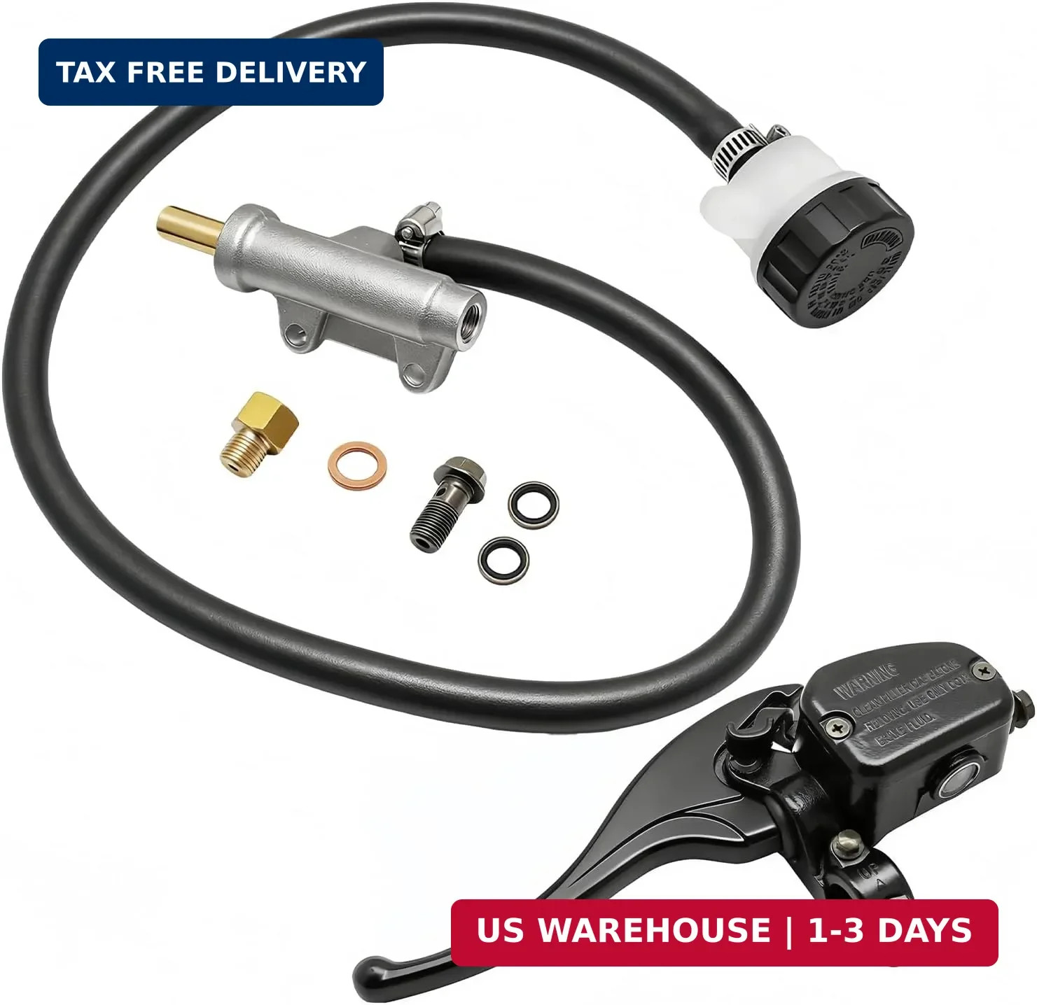 Front Left Brake Master Cylinder & Rear Brake Master Cylinder for Polaris Sports