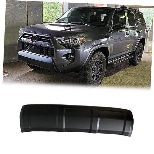 Front Bumper Lower Valance Panel Compatible with Front bumper（Matte Black）