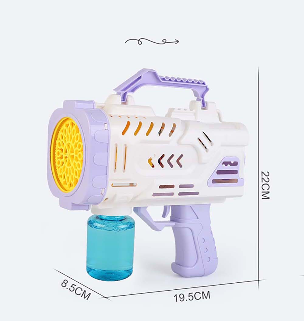 Easy Grip Cartoon Bubble Blaster One Button Start fits Young Children Daily Play