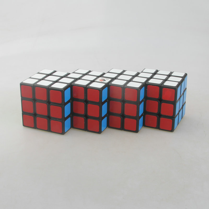 Magic Puzzle Twist Cube Four Siamese Restricted Rotation Brain Teasers Toys Gift