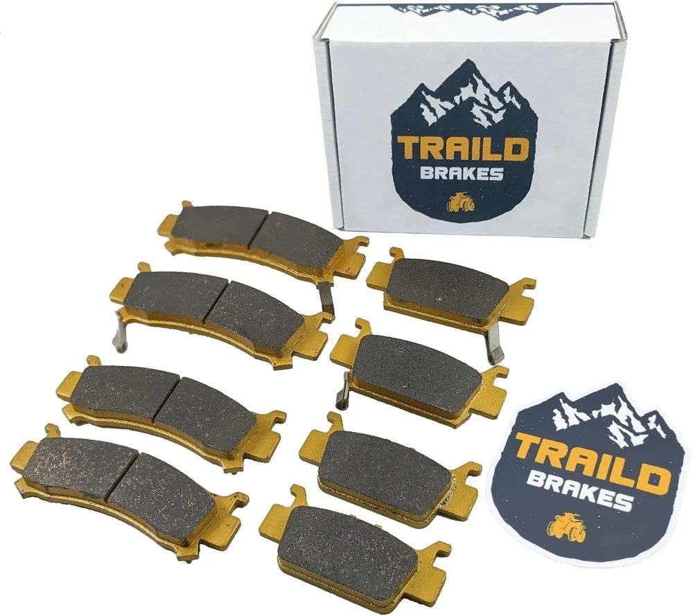 Ceramic Brake Pad Set for Honda Talon 1000 1000R 1000X 1000X-4 1000R-4 2019,