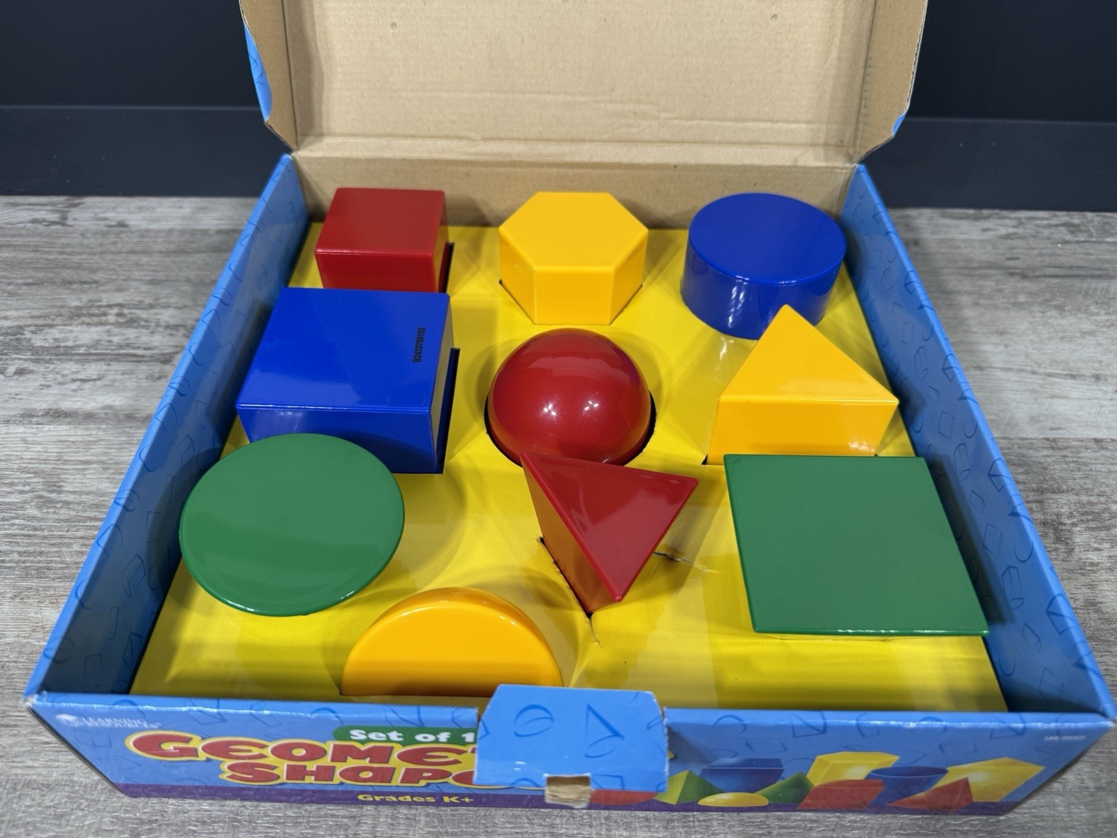 Learning Resources Geometric Shapes – Set of 10 Geometric Shapes