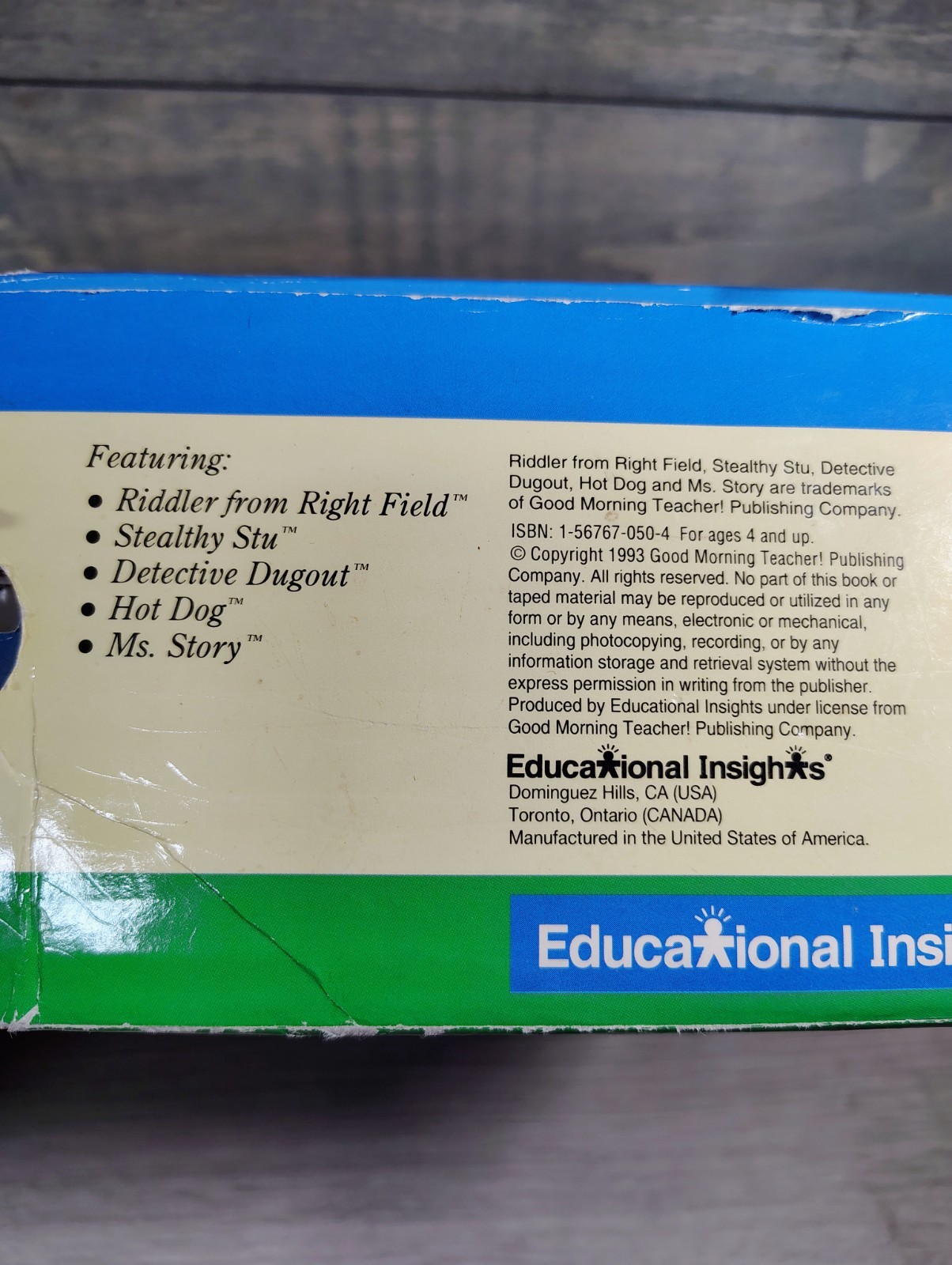 Learn to Read Program by Educational Insights 4+ Home Run School Workbooks Tapes
