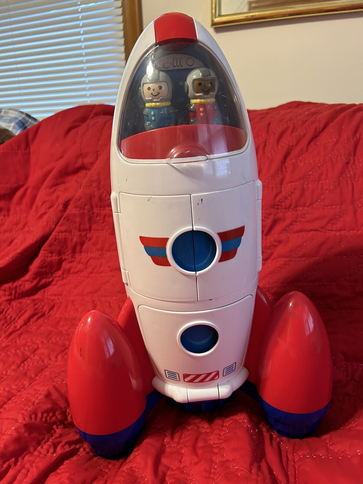 Lakeshore Rocket Ship Learn and Play Explorations with Astronauts No Rover