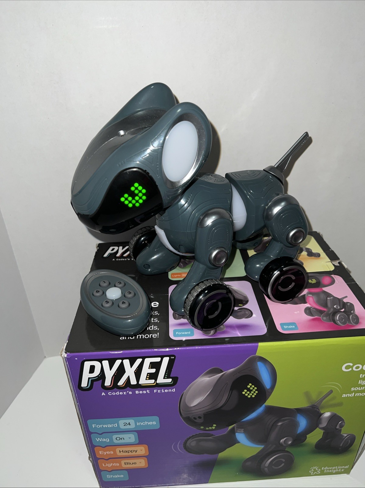 Educational Insights PYXEL A Coder’s Best Friend – Coding Robots for Kids