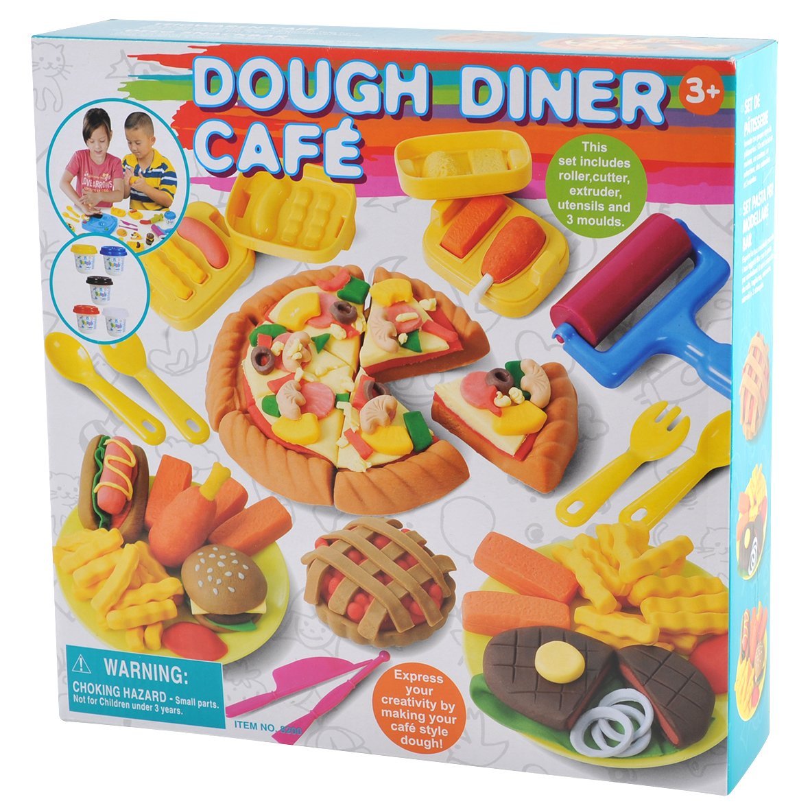 Playgo Dough Diner Café Set Toy Kid – FREE SHIPPING