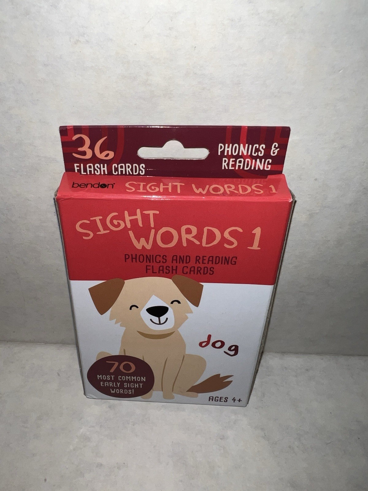 Phonics And Reading Flash Cards (Sight Words 1) (Ages 4+)