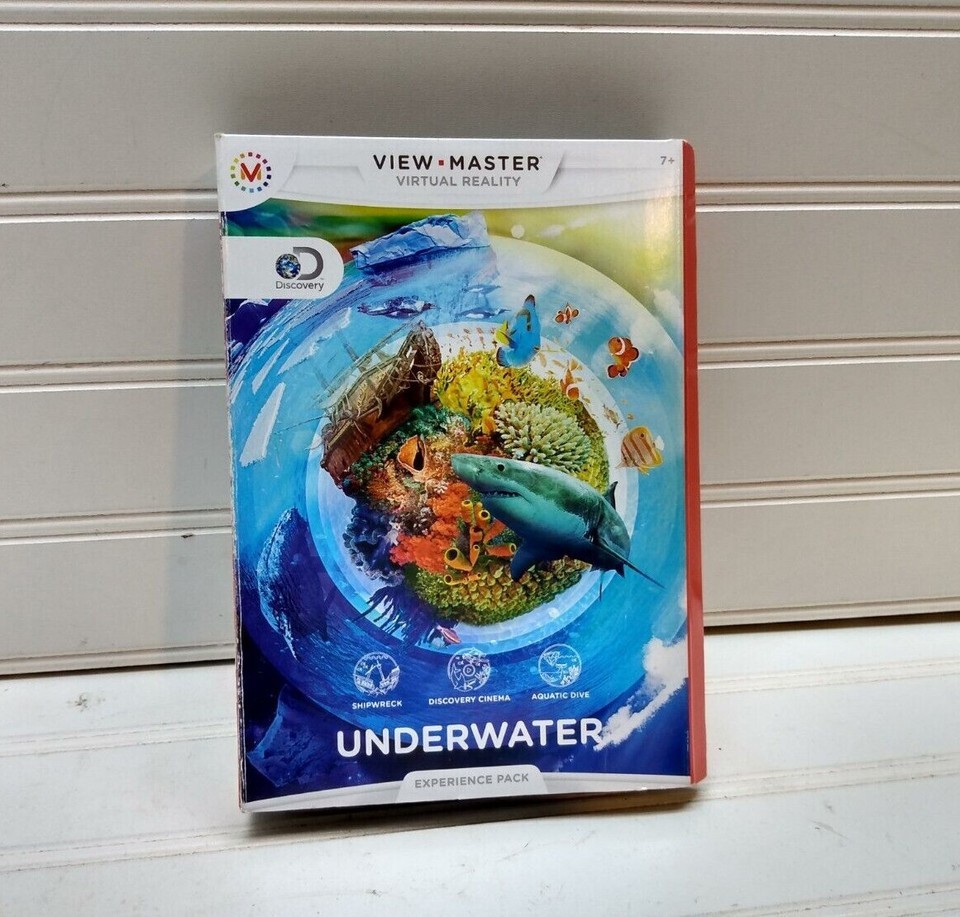 View Master Reels App QR Codes Space Smithsonian Batman Dinosaurs Underwater