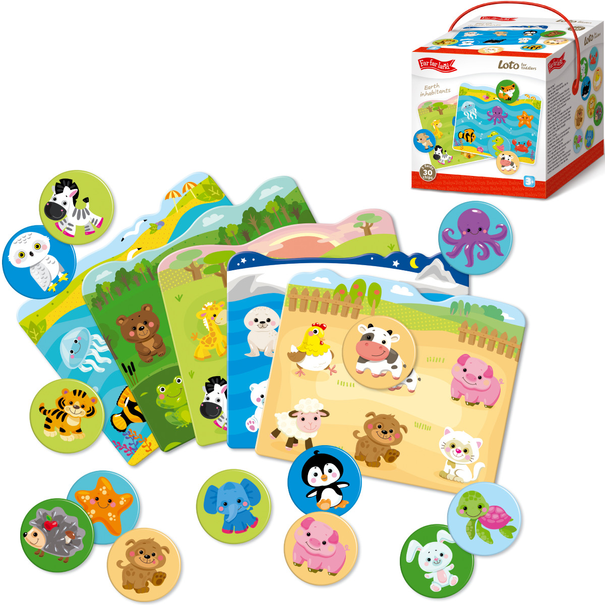 Toddler Educational Earth Inhabitants – Learn about Our Planet for Age 3+