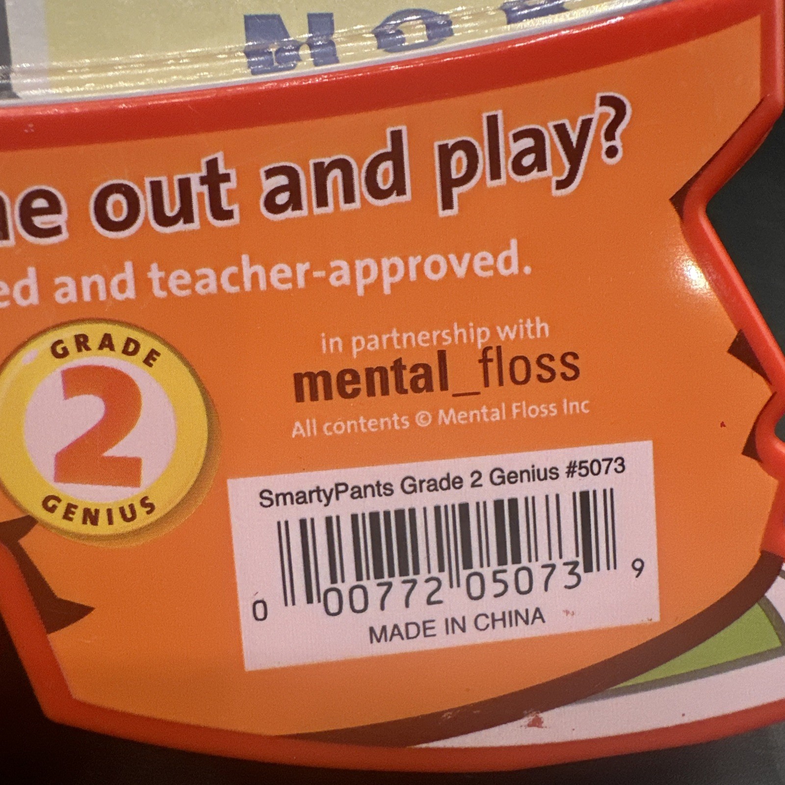 Melissa & Doug Smarty Pants GRADE 2 Brain-Building Cards w/Q&A, Puzzles & Games