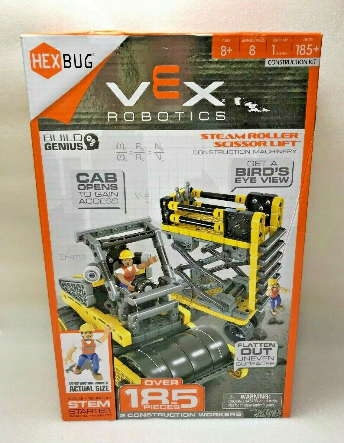 hex bug vex robotics Steam Roller Scissor lift