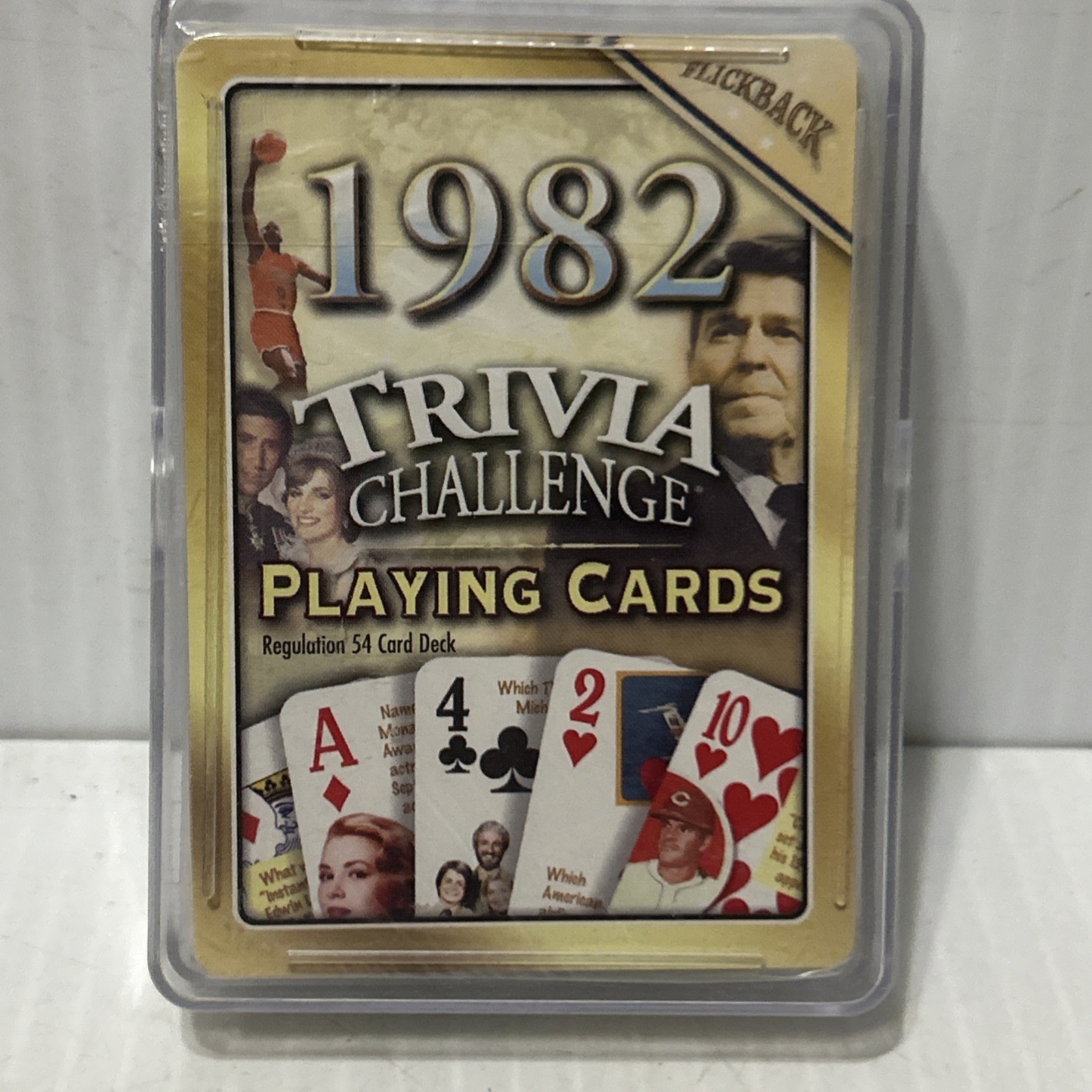 Vintage Trivia Challenge Playing Cards 1982 Unopened NEW/4j