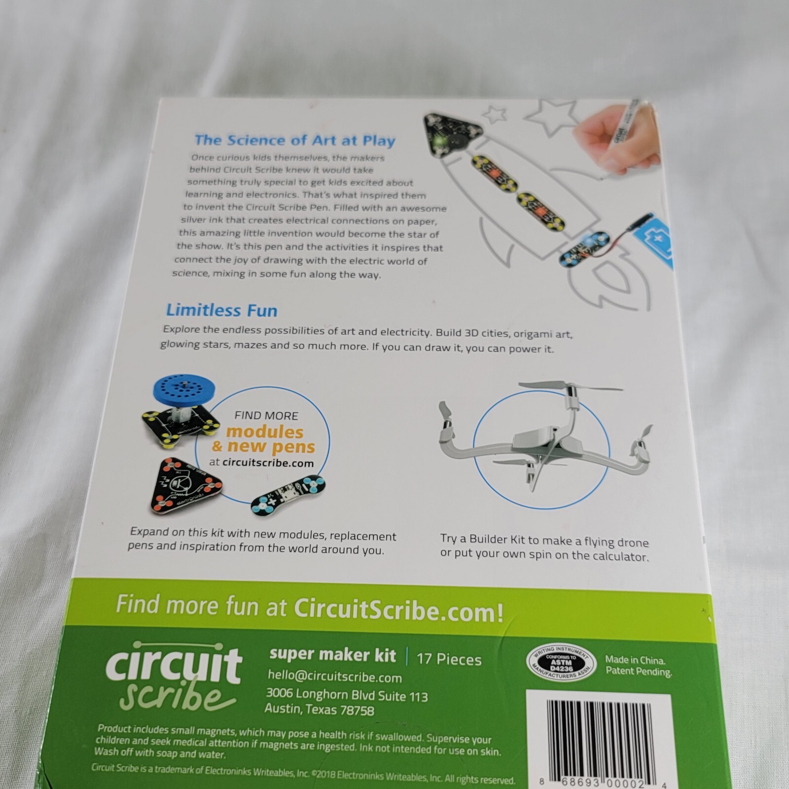 Circuit Scribe Circuit Drawing Kit | 17-Piece Super Kit.