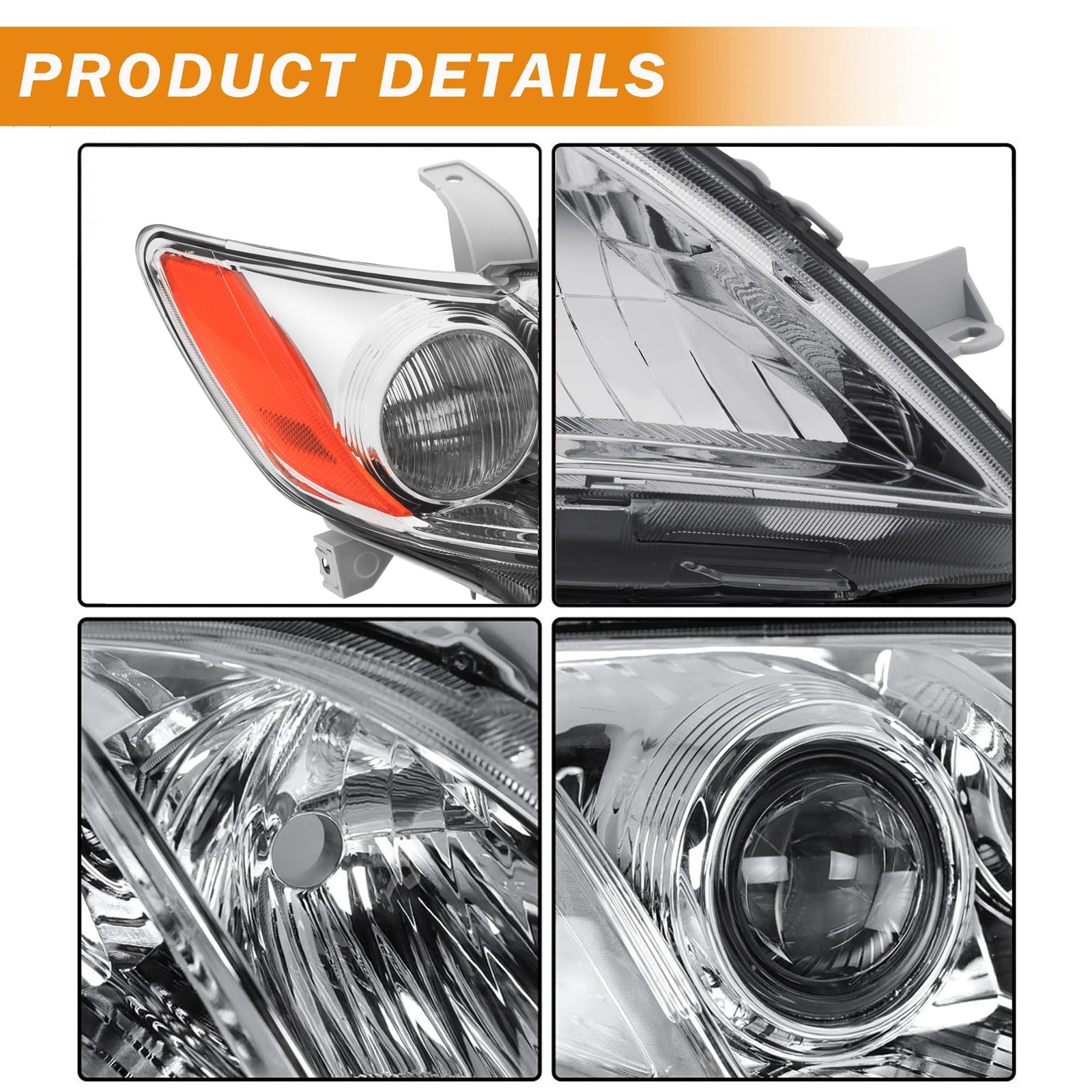 Headlight Assembly for 2007 2008 2009 Toyota Camry (USA Built) LE XLE CE | Dr…